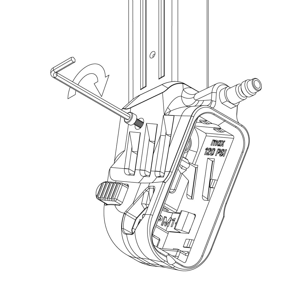 Comment installer les adaptateurs HPA version coudé