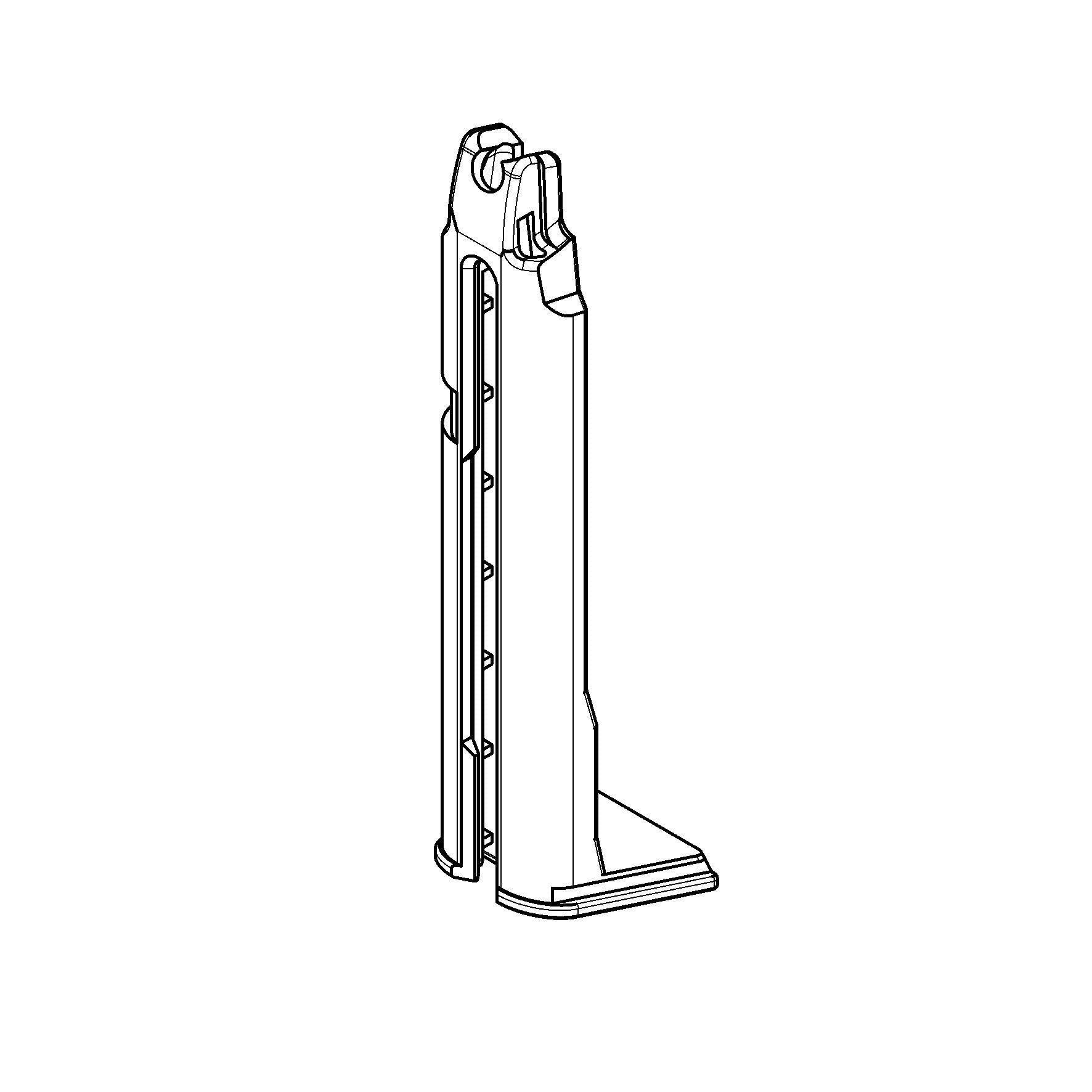 [FICHIER NUMÉRIQUE] Corps de chargeur split 3D MJF Ultra light