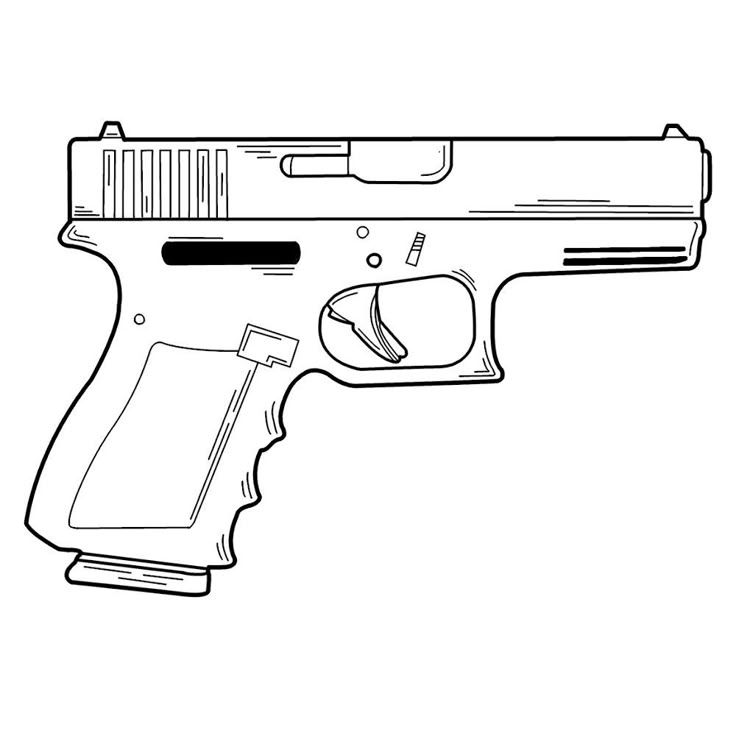 G19 gen3 full custom Acier Guarder - Noir GAZ