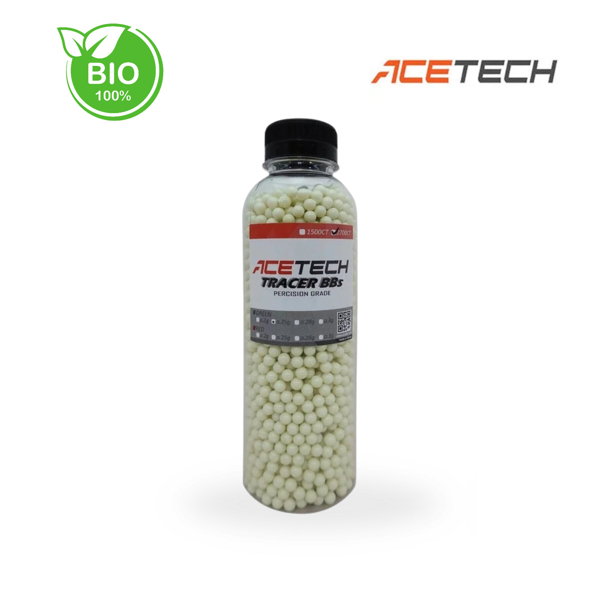 Acetech billes BIO TRACER performance 0.25g X 2700